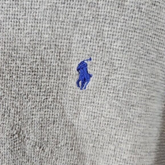 Polo Ralph Lauren Men’s Med Gray Long-Sleeve Sleepwear Shirt - - Picture 2 of 8